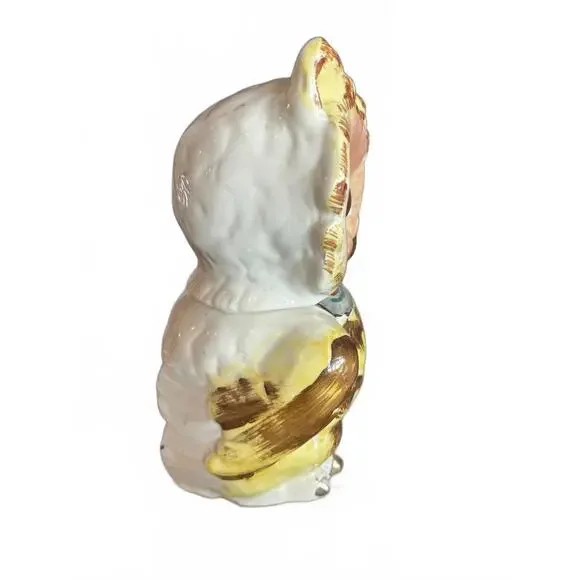 Vintage Ceramic Winking Owl cookie jar- RARE Shawnee Pottery - Picture 4 of 8